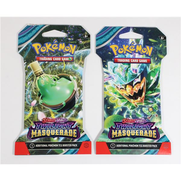 #1469 Sealed Pokémon Twilight Masquerade Packs