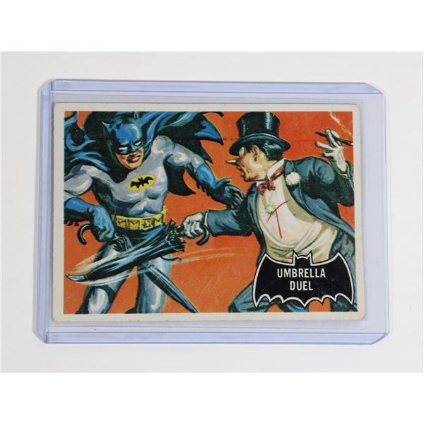 #1478 1966 O-Pee-Chee Batman Card #23 Umbrella