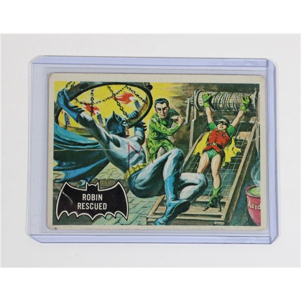 #1480 1966 O-Pee-Chee Batman Card #38 Robin