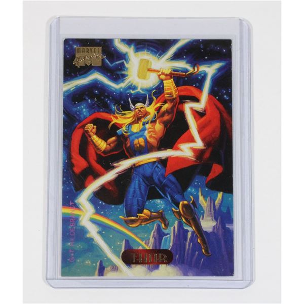 #1501 Marvel Masterpieces Thor Fleer Card 1994