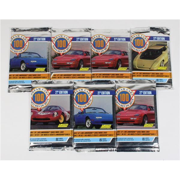 #1504 Panini Action 1992 Dream Cards Sealed Cards