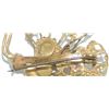 Image 3 : #1523  Vintage Costume Jewelry Triad Butterfly Pin