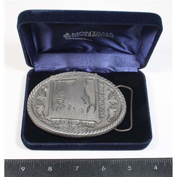 #1534 Calgary Year of the Cowboy Belt Buckle