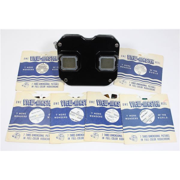 #1544 View-Master + 6 Reels X-men Spider-Man