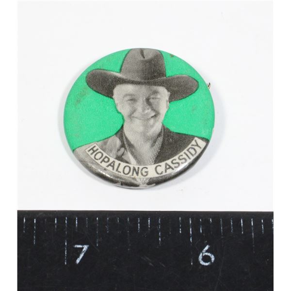 #1548 1900's Hopalong Cassidy Metal Pin