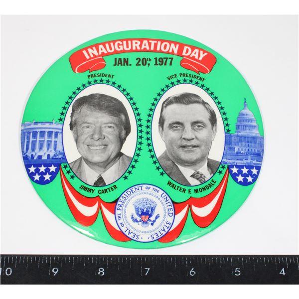 #1549 1977 Large Size Jimmy Carter President Pin