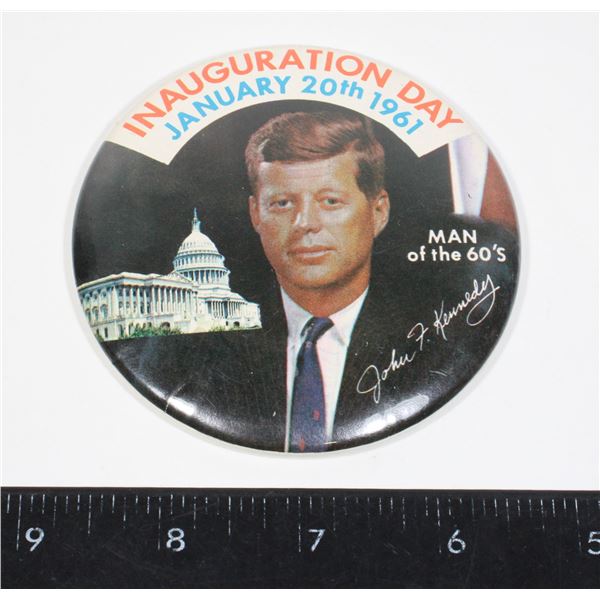 #1551 John F Kennedy Inauguration Day Pin