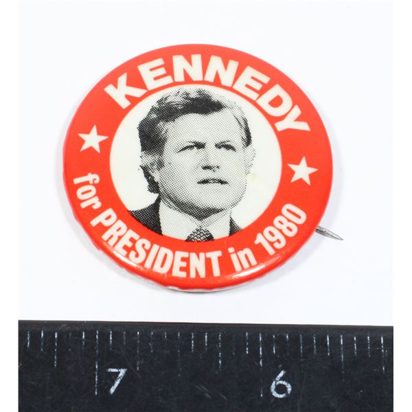 #1553 Kennedy For President 1980 Political Pin