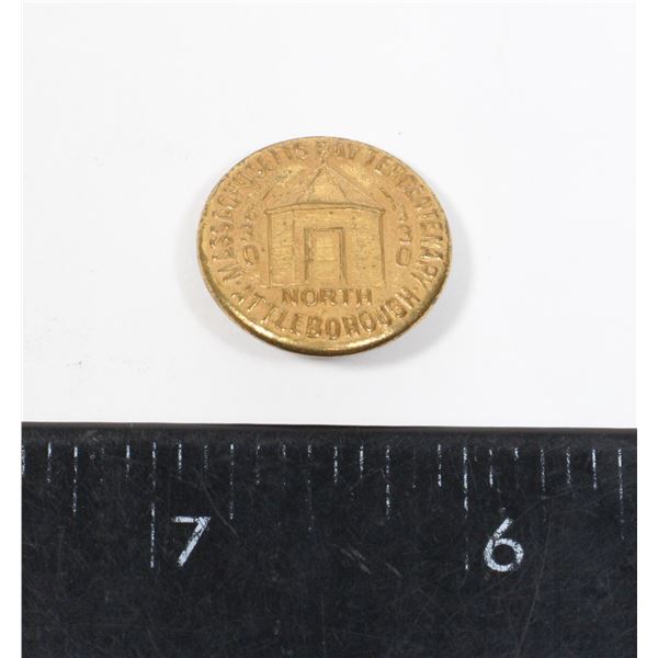 #1562 1930 Tercentenary Pin Massachusetts Bay