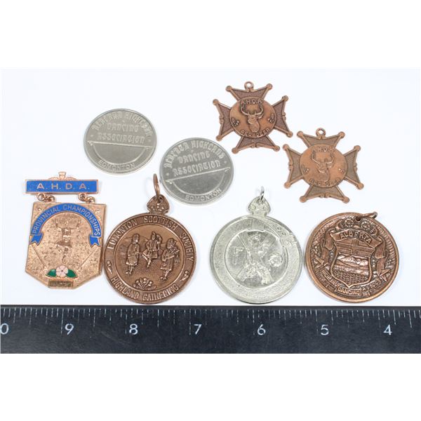#1566 Lot of Calgary Edmonton Scottish Dance Pins