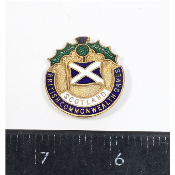 #1567 British Commonwealth Games Scotland Pin