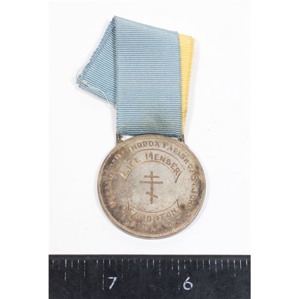 #1568 Ukranian Orthadox Parish of St John Medal