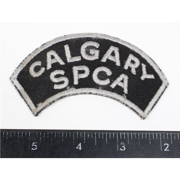 #1578 Vintage Calgary SPCA Patch Crest
