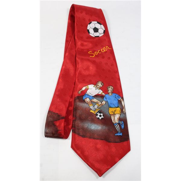 #1652 Vintage Men's Tie Soccer by Florence