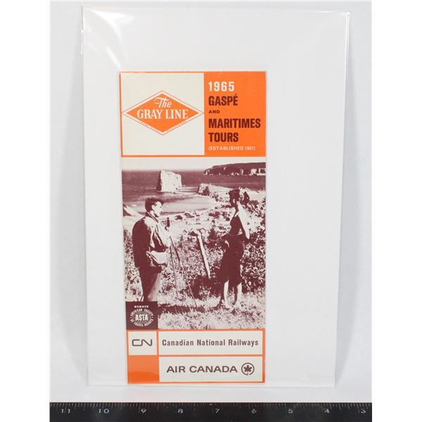 #1709 1965  Canadian National Railway Grey Line