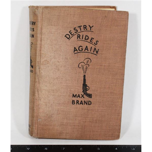 #1728 Destry Rides Again 1943 Hardcover Book