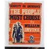 Image 1 : #1730  The People Must Choose Propaganda Booklet