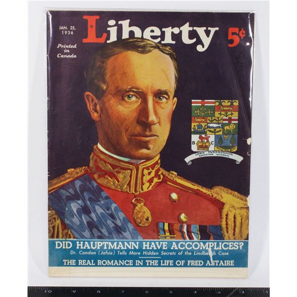 #1738 Liberty Magazine Canada January 1936