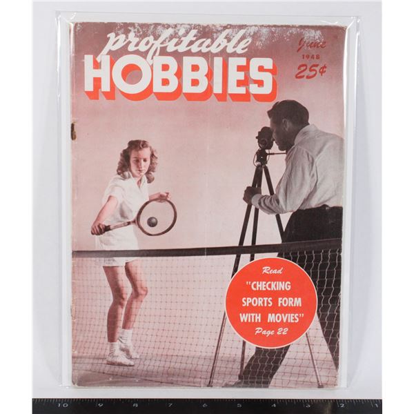 #1741 Profitable Hobbies June 1948 Magazine