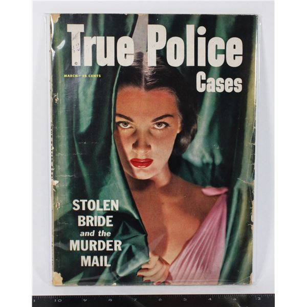 #1744 True Police Cases March 1952 Magazine