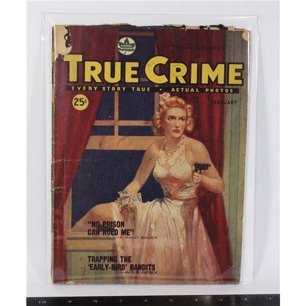 #1745 True Crime Superior Magazine February 1945
