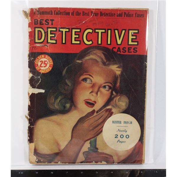#1747 February 1947 Best Detctive Cases Magazine
