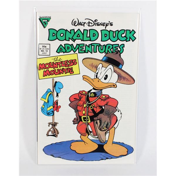 #1751 Donald Duck Adventures #13 July 1989 RCMP