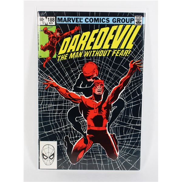 #1755 Marvel Comics Daredevil #188 November 1982