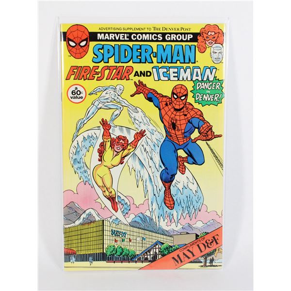 #1756 Marvel Comics Spider-Man Fire-Star & Iceman