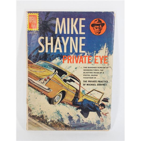 #1765 Dell Comics Mike Shayne Private Eye #1 1962