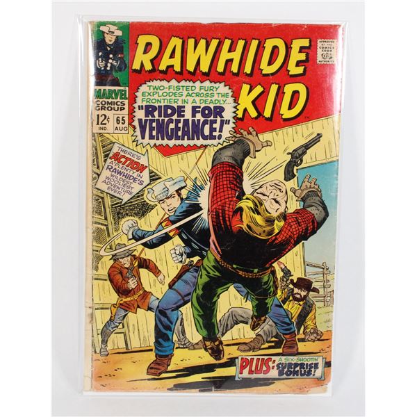 #1772 Marvel Comics Rawhide Kid #65 Aug 1968