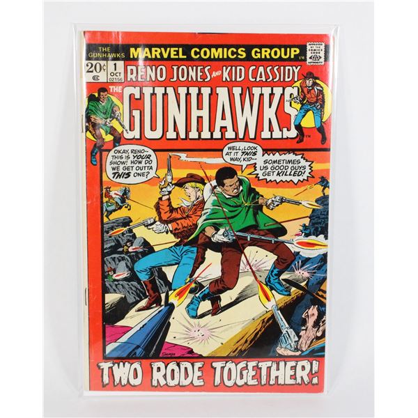 #1773 Marvel Comics The Gunhawks #1 October 1972