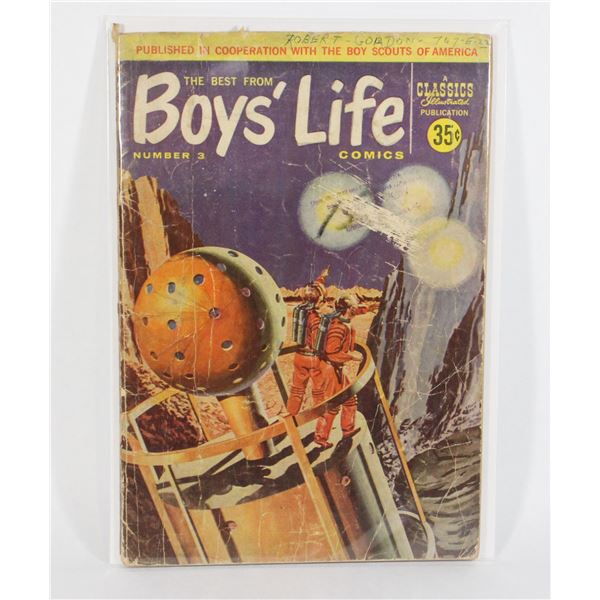 #1785 Classics Illustrated Boy's Life Comics 1958