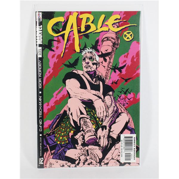 #1807 Marvel Comics Cable #101 March 2002