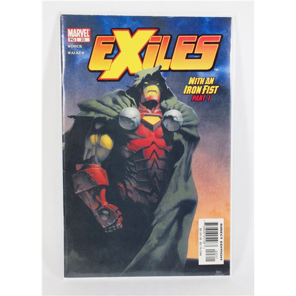 #1808 Marvel Comics Exiles #23 2003 1st App