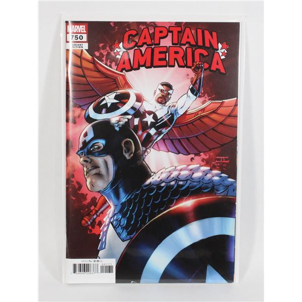 #1821  Marvel Comics Captain America #750 Variant