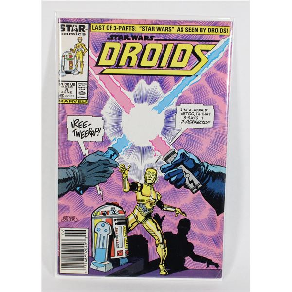 #1829  Marvel Comics Star Wars Droids #8 June 1987