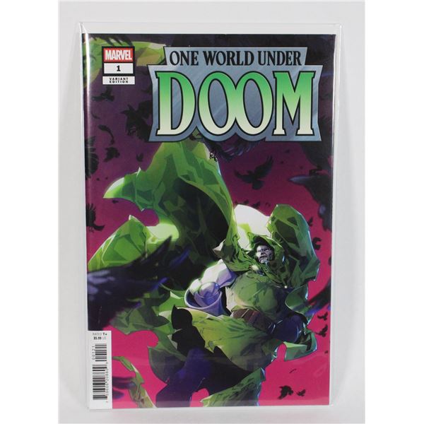#1837 Marvel One World Under Doom #1 Variant 2025