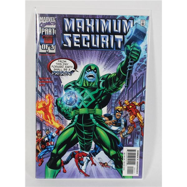 #1840 Marvel Comics Maximum Security #1 Nov 2000