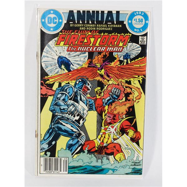 #1842 DC Detective Comics Firestorm Annual #1 1983