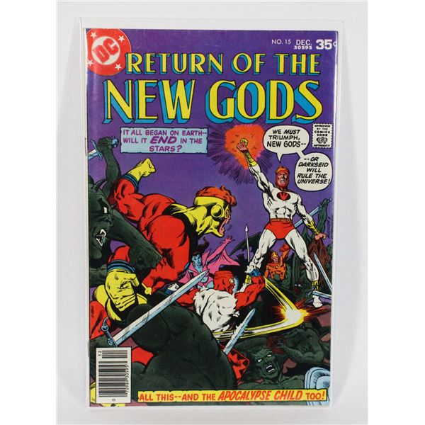 #1843 DC Comics Return of the New Gods #15 1977