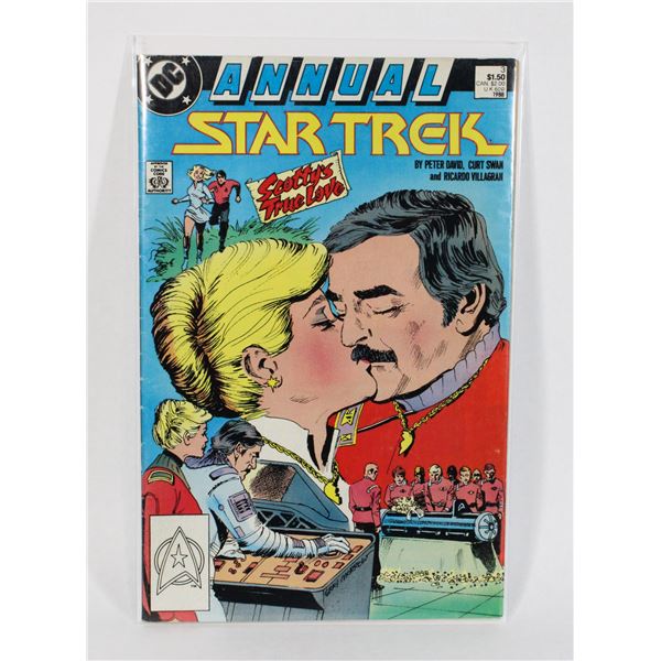 #1844 DC Detective Comics Star Trek Annual #3 1988