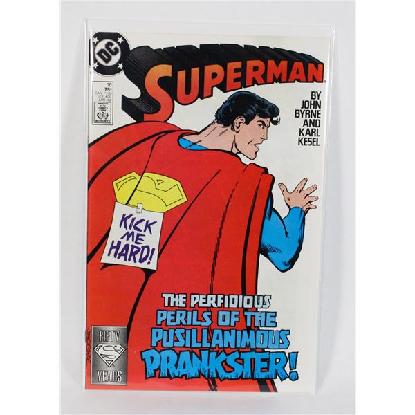 #1849 DC Detective Comics Superman #16 April 1988
