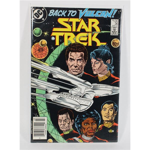 #1852 DC Detective Comics Star Trek #38 March 1987