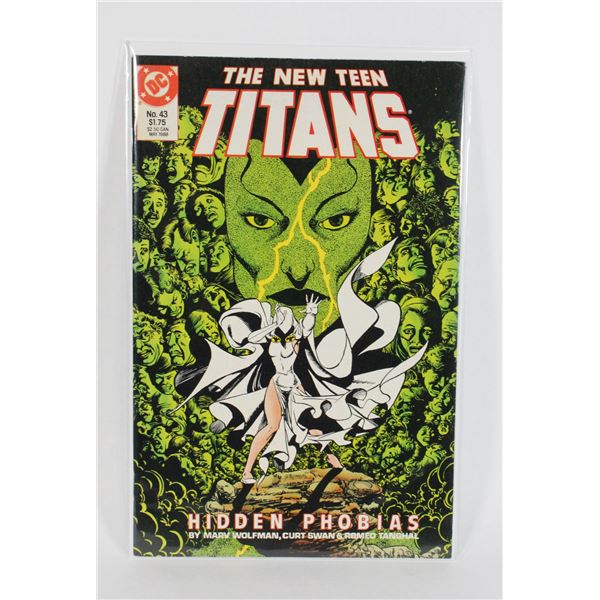#1860 DC Comics New Teen Titans #43 May 1988