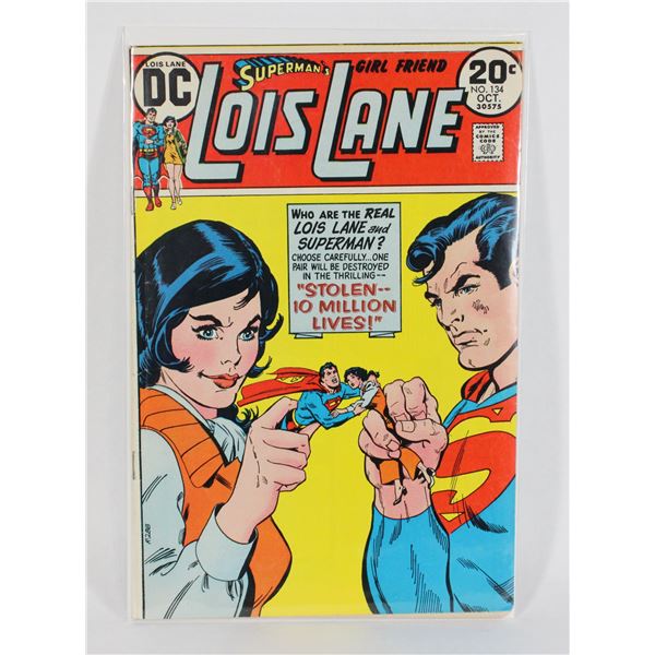 #1866 DC Detective Comics Lois Lane #134 Oct 1973