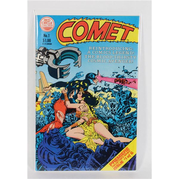 #1872 Red Circle Comics Comet #1 November 1983