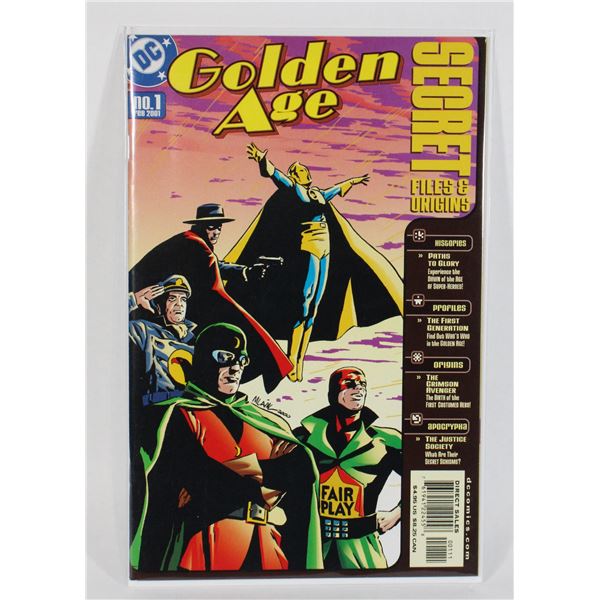 #1874 DC Golden Age Secret Files & Origins #1 2001