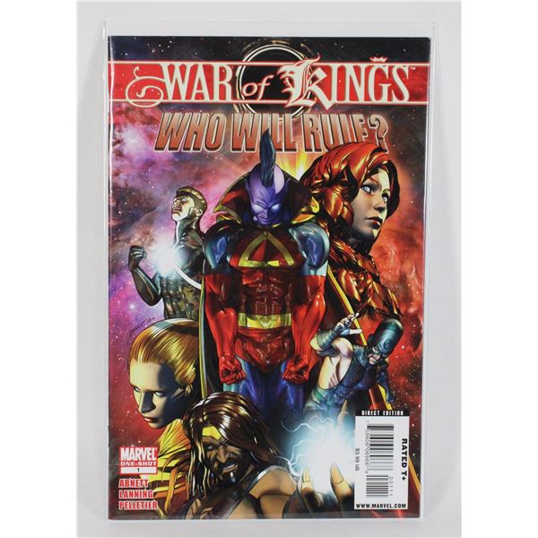 #1877 Marvel Comics War of Kings One Shot 2009