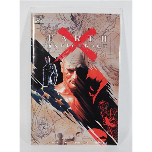 #1881 Marvel Comics Earth X Sketchbook 1999